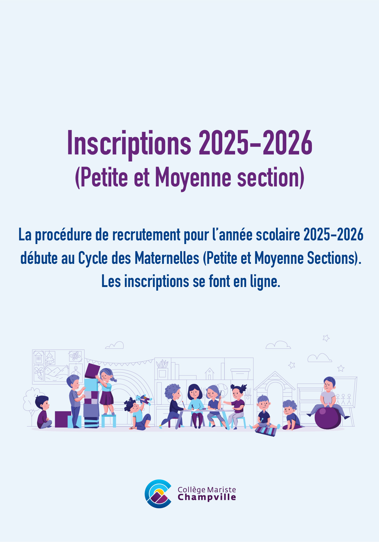 Inscriptions 2025-2026